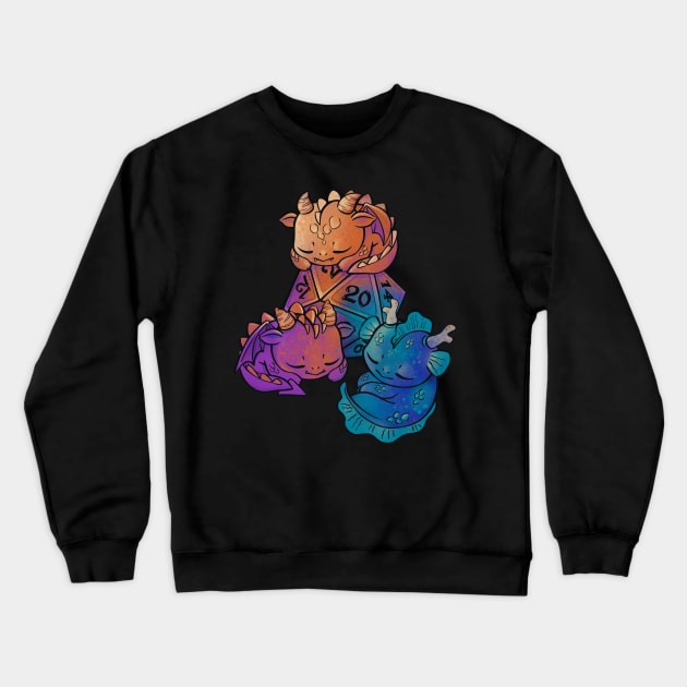 Little sleeping Dragons! Crewneck Sweatshirt by rikolaa